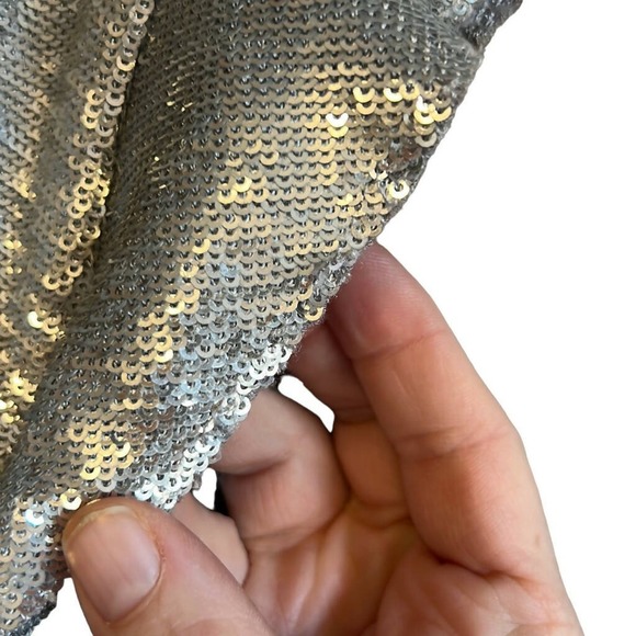 IRO Ruffled Suspenders Sequin Mini Skirt XXS - Picture 7 of 8